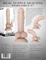 Real Supple Silicone Poseable Inch