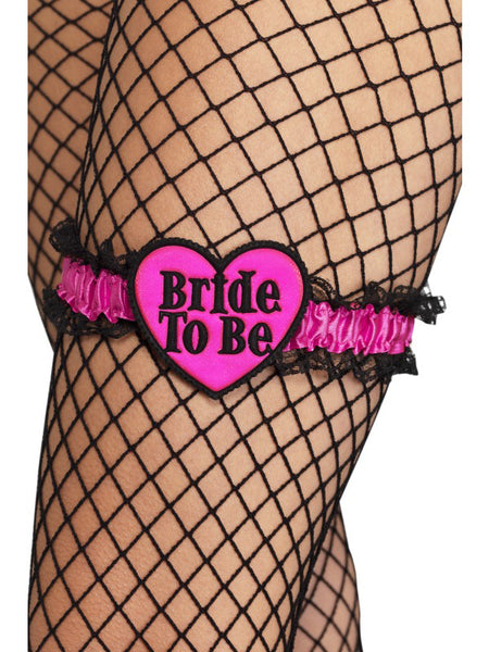 Bride to Be Garter - Pink