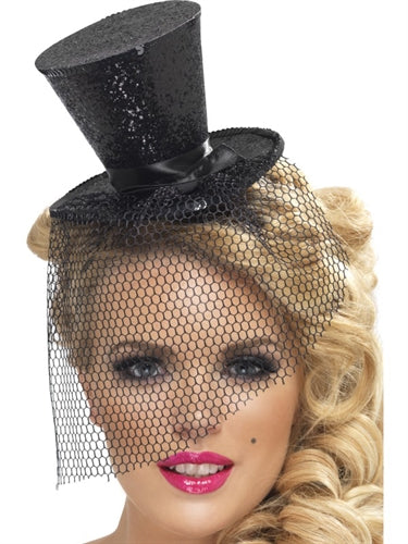 Mini Top Hat on Headband