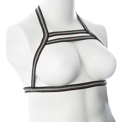 Gender Fluid Silver Lining Harness - Multi-Color