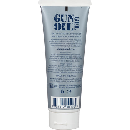 Gun Oil H20 Gel 3.3 Oz. Tube