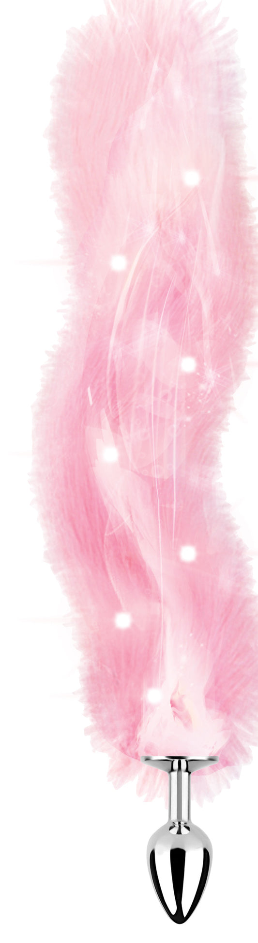 Foxy Tail - Light Up Faux Fur Butt Plug - Plug