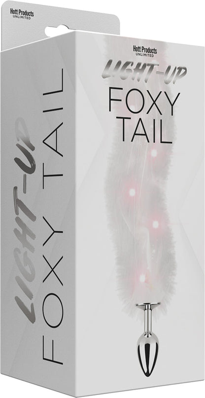 Foxy Tail - Light Up Faux Fur Butt Plug - Plug