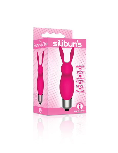 The 9's Silibus Silicone Bunny Bullet