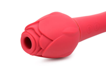 Bloomgasm - Sweet Heart Rose 5x Suction Rose and  10x Vibrator - Pink