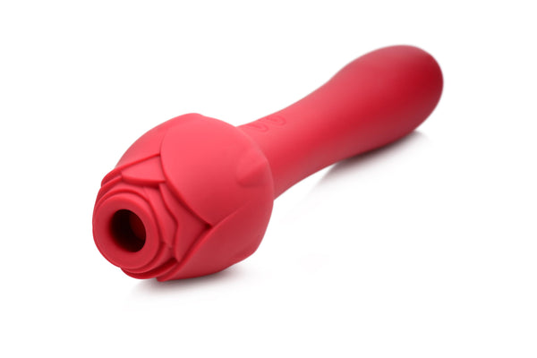 Bloomgasm - Sweet Heart Rose 5x Suction Rose and  10x Vibrator - Pink