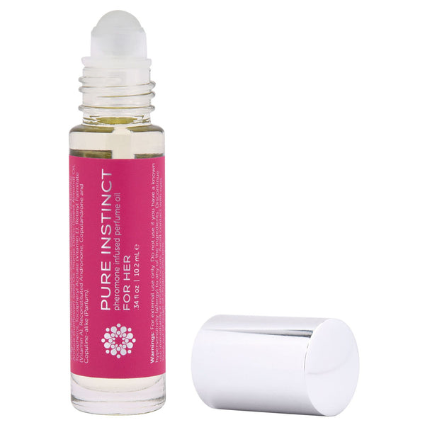 Pure Instinct Pheromone Perfume Oil for Her - Roll on 10.2 ml | 0.34 Fl. Oz