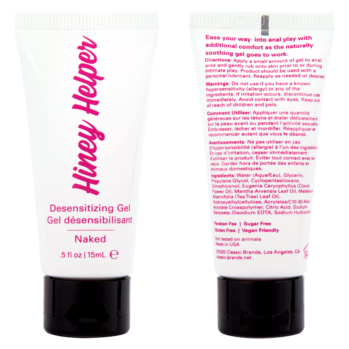 Hiney Helper - 0.5 Fl. Oz.- 15ml