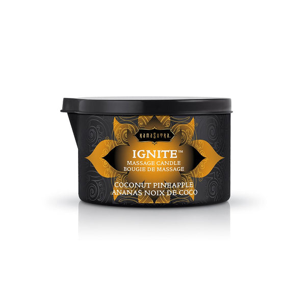 Ignite Coconut Pineapple Massage Candle - 6 Oz