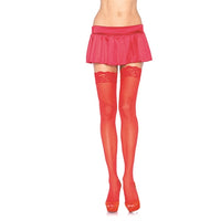 Lace Top Sheer Thigh High - One Size