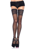 Stay Up Sheer Thigh Highs - One Size -