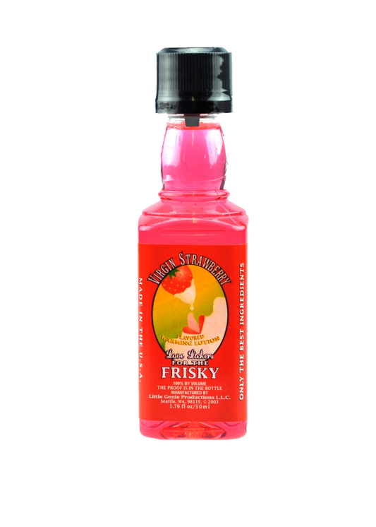 Love Lickers Massage Oil - Virgin Strawberry - 1.76 Fl. Oz.