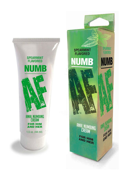 Numb Af- Spearmint Flavored Anal Numb Cream -  1.5 Oz (44 ml)