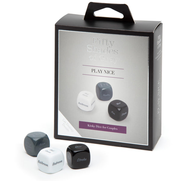 Fifty Shades of Grey Play Nice Kinky Dice for  Couples