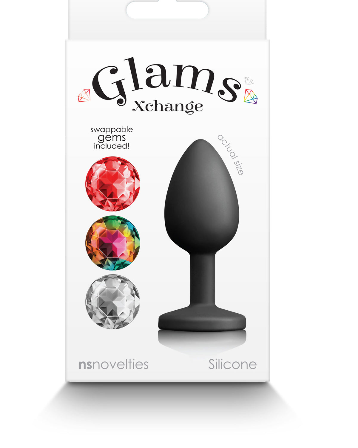 Glams Xchange Round - - Black