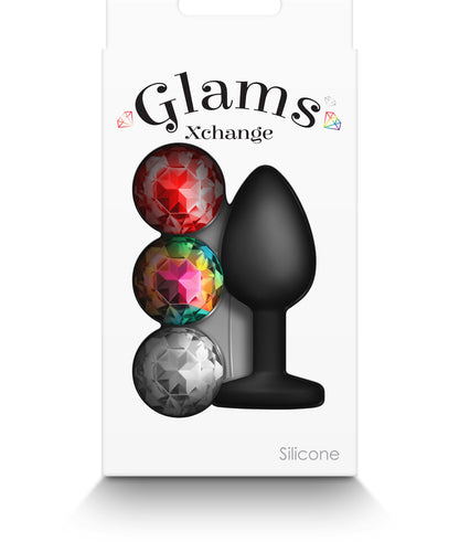 Glams Xchange Round - - Black