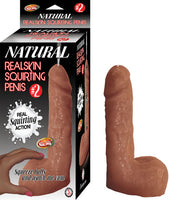 #2 Natural Realskin Squriting Penis - Brown