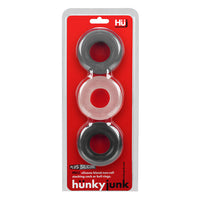 Hunkyjunk Huj3 C-Ring 3 Pk - Tar - Multi