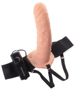 Fetish Fantasy Series 8-Inch Vibrating Hollow Strap-on