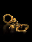 Fetish Fantasy Gold Metal Cuffs - Gold