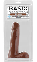 Basix Rubber Works - 8 Inch Dong