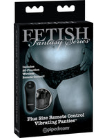 Fetish Fantasy Series Limited Edition Control Vibrating Panties - Plus Size