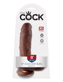 King Cock 8-Inch Cock With Balls