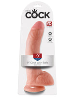 King Cock 9-Inch Cock With Balls