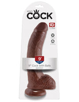 King Cock 9-Inch Cock With Balls