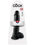 King Cock 10-Inch Cock With Balls