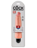 King Cock 8" Vibrating Stiffy