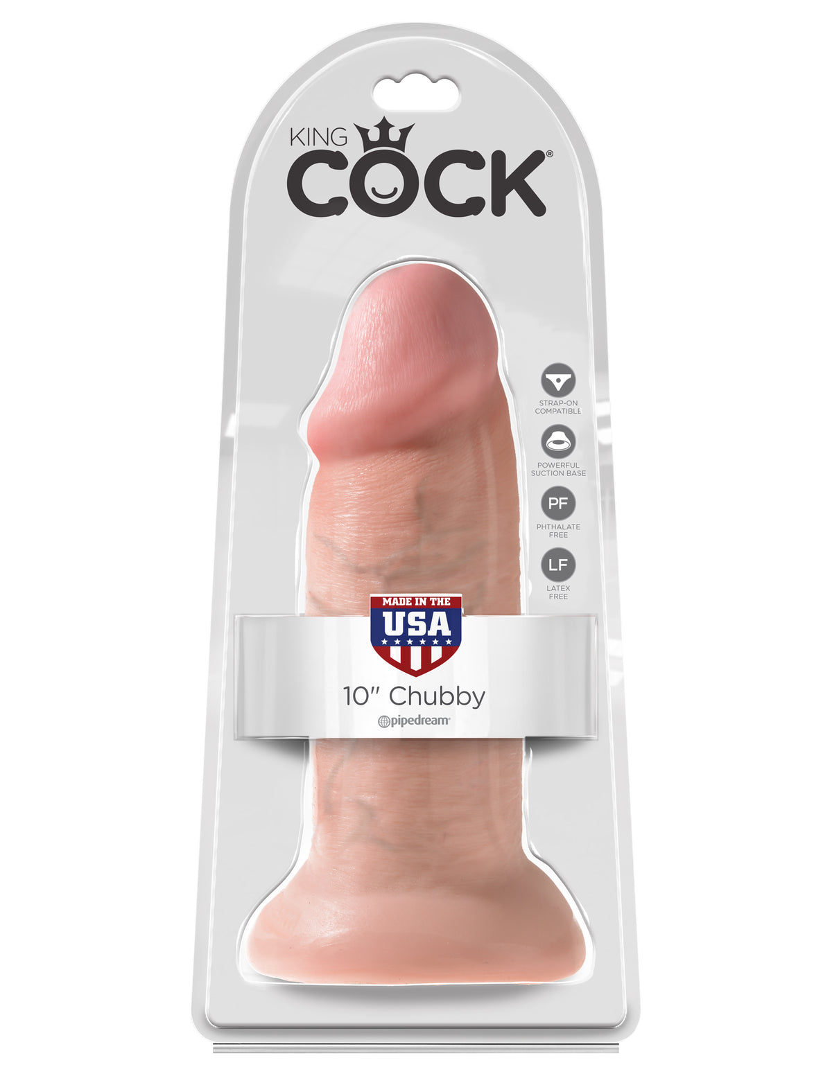 King Cock 10" Chubby