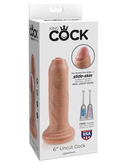 King Cock 6" Uncut