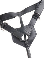 King Cock Strap-on Harness With 7" Cock - Tan