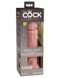 King Cock Elite 8 Inch Dual Density Silicone Cock