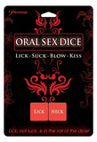 Oral Sex Dice