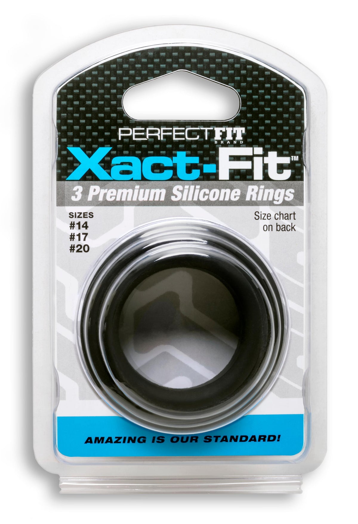 Xact- Fit 3 Premium Silicone Rings