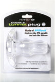 Double Tunnel Plug - Clear