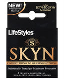 Skyn Original - Non-Latex Lubricated Condoms - 3 Pack