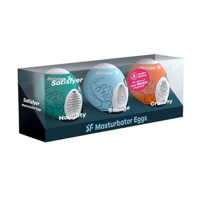 3 Pc Set Masturbator Egg