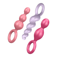 Satisfyer Plugs Colored 3 Piece Set