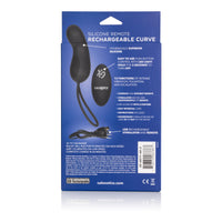 Silicone Remote Rechargeable Curve - Black