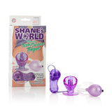 Shane's World Vibrating Turbo Suction Tongue - Purple