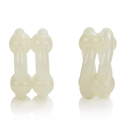 Island Rings Double Stacker - Glow-in-the-Dark