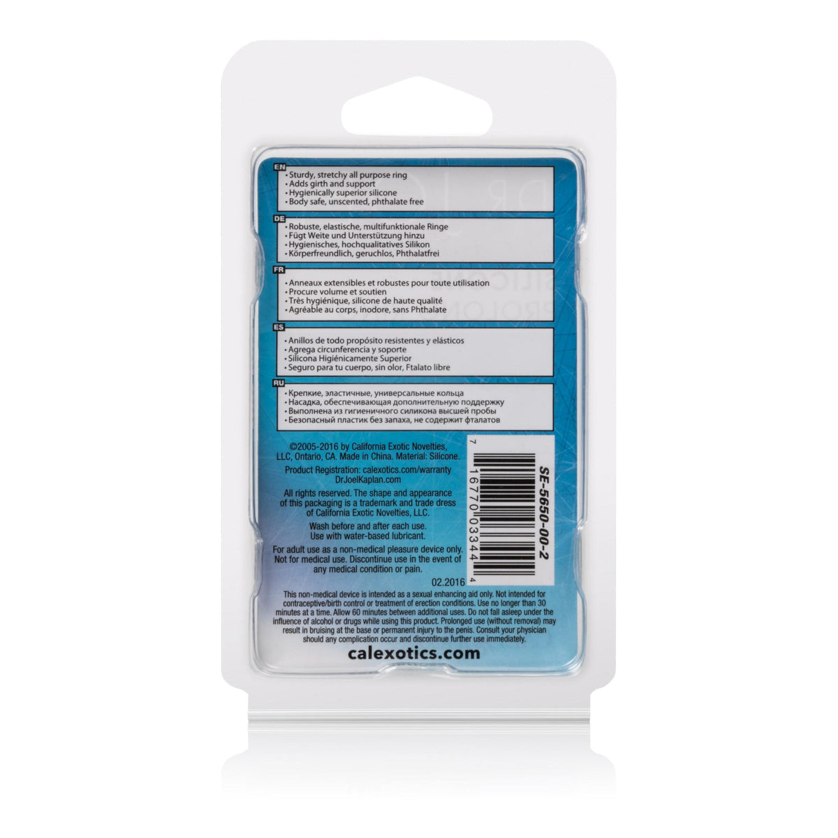 Dr. Joel's Silicone Prolong Ring - Smooth