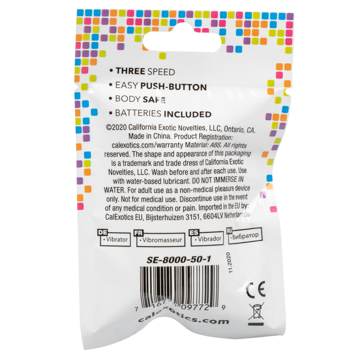 Foil Pack 3-Speed Bullet