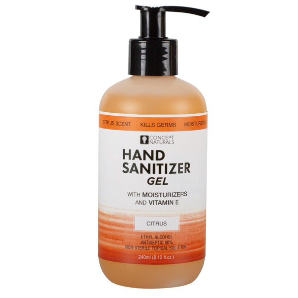 Concept Naturals Hand Sanitizer Gel - Citrus