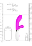 Achilles - Ultra Soft Silicone - 10 Speeds - Fuchsia