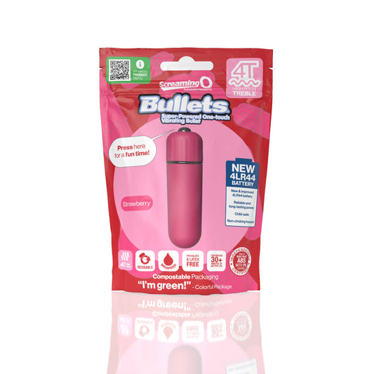 Screaming O 4t - Bullet - Super Powered One Touch Vibrating Bullet
