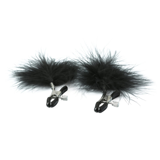 Sex and Mischief Feathered Nipple Clamps
